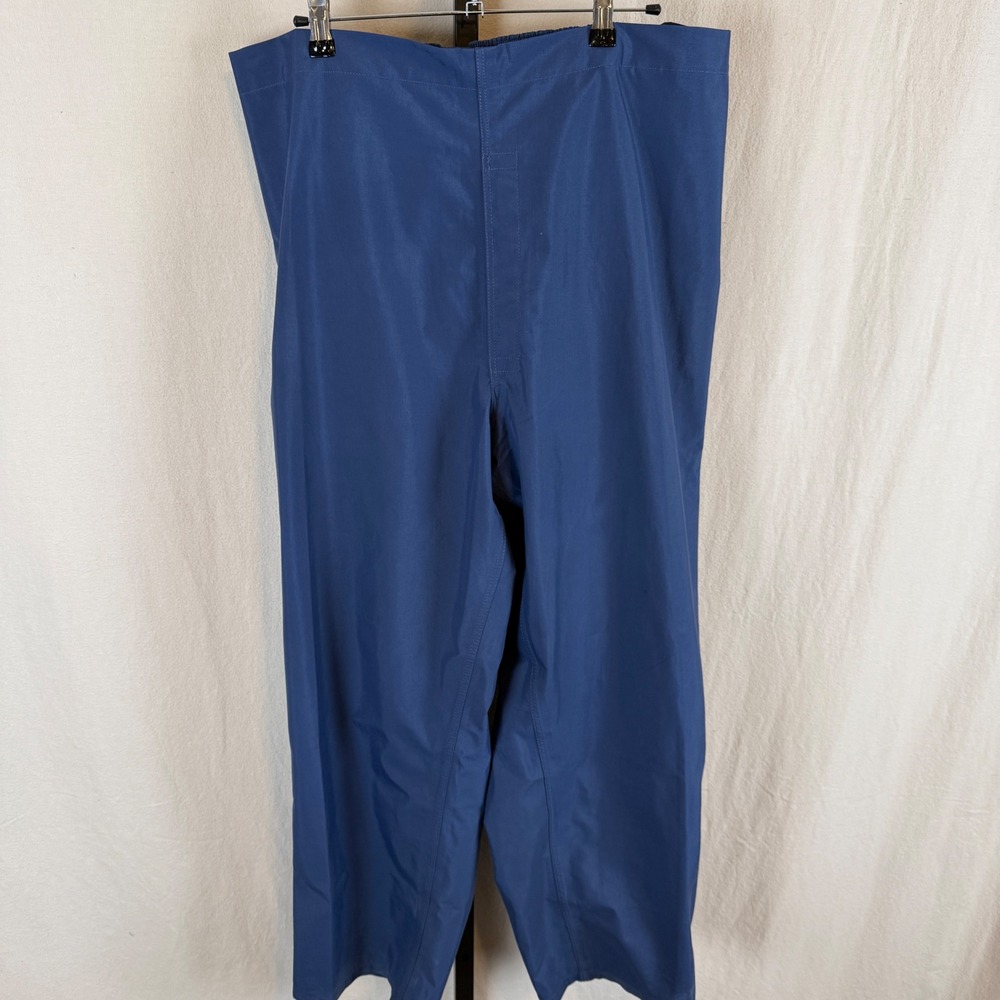 Blauer Gore-Tex Wet Weather Pants Mens 2XL Reg Postal Blue USPS Rain Trousers